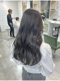 ニュアンスカラー似合わせカットウェーブヘア髪質改善縮毛矯正