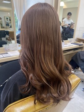 アンフレール ほんのりピンクベージュ/大園芽依