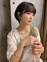 エディット トウキョウ(e.dit tokyo)&nbsp;【e.dit tokyo macoto】ショートボブ　ベージュカラー