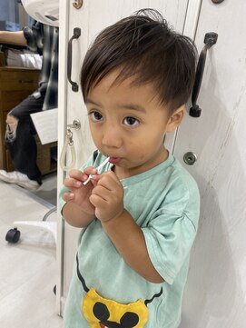 ネイロ 錦糸町(NeiRo) 男の子カットアシメショートツーブロック刈り上げ短髪