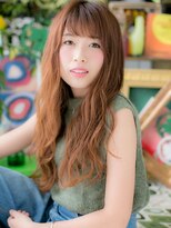 カバーヘア イヴ 戸頭店(COVER HAIR EVE)&nbsp;大人かわいいくせ毛風韓国風レイヤーロングh3戸頭20代30代40代