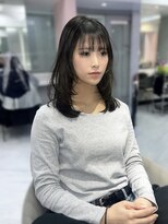 ジーナ 名駅(XENA.) 《karen》レイヤーカット/ザクザクレイヤー/顔まわり/透明感