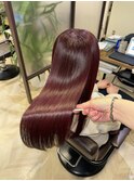 艶赤髪と最新RrSALON HYDRO XEトリートメント♪