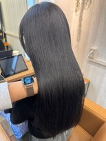 リンクス 久喜(LINKTH)&nbsp;髪質改善ストレート/黒髪/ネビージュ/小顔/ワンレン