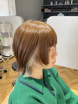 セン バイ エント(sen by emt) ミディアムスタイル×インナーカラー