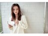 【最先端ケア/予防美容】カット＋水素カラー＋超音波トリートメント￥10,000→
