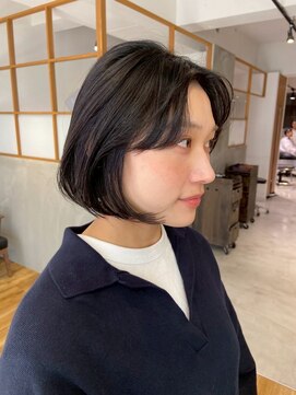 アカラ(acala) トラッドボブ【イルミナカラー/縮毛矯正/髪質改善】