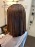 《ヘアケアもご一緒に》カット＋縮毛矯正＋クイックTR（ホームケア付）￥13860
