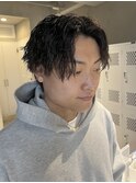 ツイストスパイラルパーマツイスパ縦落ちツイストスパイラル