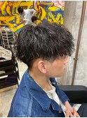 メンズカットパーマ/ニュアンスパーマ/フェザーパーマ[北千住]