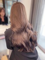 フォンズ(FONS)&nbsp;透明感ベージュカラー/韓国くびれヘア/艶カラー/表参道