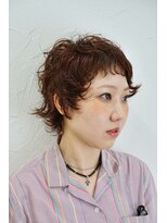 ピケトワール(piquetoile)&nbsp;くせ毛を活かした、ショートウルフ