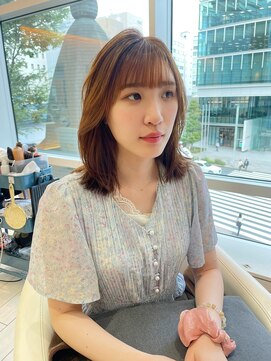 エアー 銀座(air) ★岡田有加★似合わせ★銀座★シンプルボブレイヤー