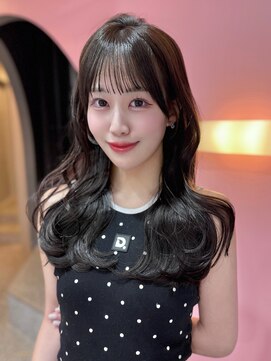 ボタン シブヤ(VOTAN SHIBUYA) アッシュグレー/グレージュ/韓国ヘア/渋谷/レイヤー/顔まわり