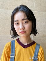 ビュートリアム265(BEAUTRIUM 265)&nbsp;#20代30代　パーマボブ　ウェーブニュアンスパーマ　くせ毛風