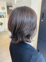 ギフト(Gift. hair&spa)&nbsp;【Gift.hair&spa】外ハネレイヤーボブ