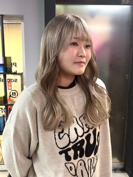 コル サッポロ(col sapporo) 柔らかめベージュ！#ダブルカラー#韓国風