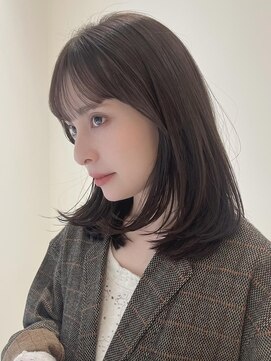 ニール 名古屋 伏見 丸の内(NEELU) 【neel"_hachi】重めレイヤーミディアム