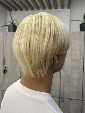 アース 亀有店(HAIR&MAKE EARTH) 韓国ブロンドヘア