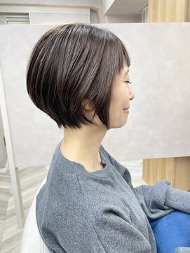 キラーナセンダイ(KiRANA SENDAI) ショートボブ×ペールアッシュブラウン