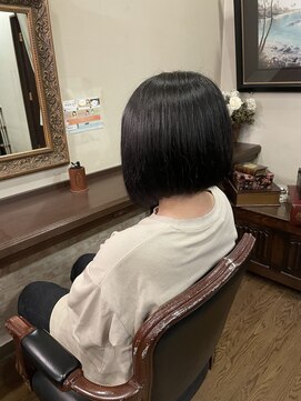 お手入れ楽チン ボブ(^^)