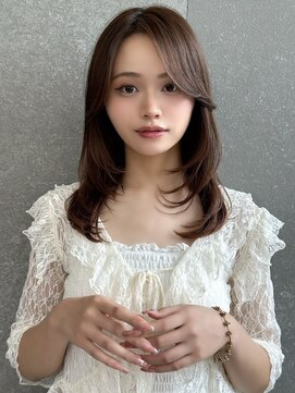 髪質改善/縮毛矯正/ミディアムレイヤーカット似合わせカット池袋