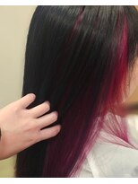 ヘアアトリエ ナイン(hair atelier nine)&nbsp;ヘッドスパ/チェリーレッド/ハイレイヤーウルフ/髪質改善/福島市