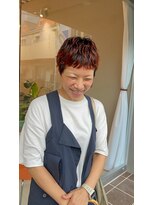 ホヌン 茅ヶ崎(Honnun) 【若見え×小顔】大人の似合わせショートパーマ/茅ヶ崎