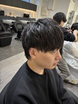 ビカムメンズヘアー 栄店(become men's hair)&nbsp;王道ラウンドマッシュウルフ