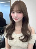 大人可愛い20代30代40代インナーカラー小顔ウルフレイヤーボブ