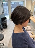 大人女性おすすめ/大人ショートボブ/ショートカット/