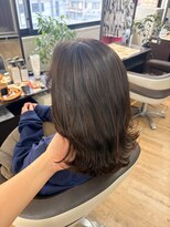 ライフメイクシベル 東林間(Life make siblles)&nbsp;根元は白髪染め毛先はおしゃれ染め、毛先を傷ませないカラー