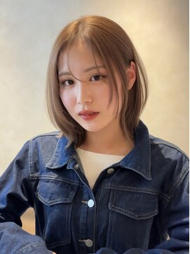 アスター 天神大名店(Aster) 伸ばしかけヘア/小顔ヘア/髪質改善/ブリーチなしカラー