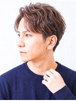 ラベストクズハ(LOVEST KUZUHA) 2ブロック/アップバング/爽やか/ビジネス/メンズパーマ