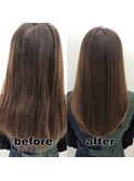 【monde】before × after × 髪質改善