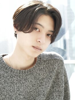 アルファ 新宿(alpha)の写真/自然に決まる、メンズ縮毛矯正◎[メンズ/縮毛/メンズ縮毛/縮毛矯正/ポイント縮毛矯正/全体縮毛矯正/men's]
