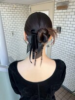 フェリーチェ 六本木店(Felice)&nbsp;カチモリヘア　アップスタイル　韓国ヘア　参列ヘア