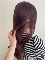 olu.hair新安城/髪質改善/ショート/白髪ぼかし/縮毛矯正【 9/7 NEW　OPEN（予定）】&nbsp;ラズベリーカラー