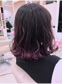 裾カラーバイオレット♪
