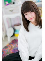 ミック 日暮里店(miq)&nbsp;フリンジバング♪好感ミディb