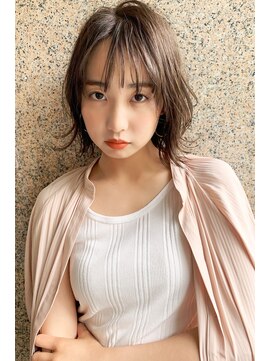 モリオ フロム ロンドン サッポロファクトリー店(morio FROM LONDON) 【morio札幌】2020年人気 大人かわいいシースルーバングボブ