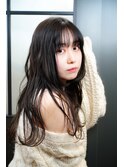 黒髪ロング~ゆるふわ~