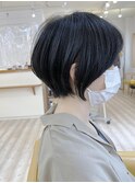 【morio成増 セリザワ】上品ショートボブと暗髪カラー