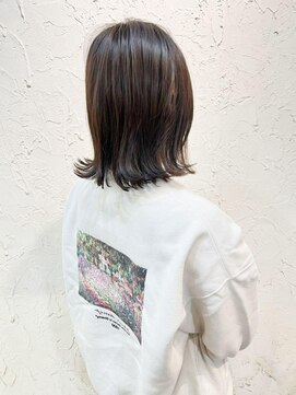 フロール(Flor) 【flor 戸塚】*くびれボブ+チャコールグレージュ*