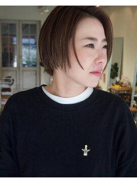 メグリ(meguri) #ハイライト#ショートボブ#イノアカラー #ショートヘア#髪質改善