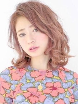 オレロ 国立(olelo) 大人ガーリー/似合わせカット/リバースセンターパート/国立