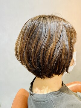 リベア トウキョウ 東大島店(Rever Tokyo) ショートグラデーション/グレージュカラー/[東大島/東大島駅]