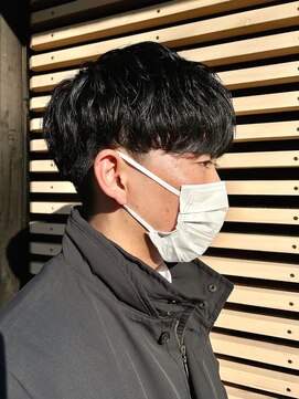 ニアウ 太田店(Niau) ツイストスパイラルパーマ波巻きパーマメンズカットメンズカラー