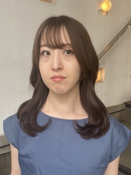 ヘアアンドメイク スタジオ ミムロ(HAIR&MAKE STUDIO MIMURO) ミディアムレイヤースタイル