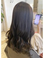 クレン 真嘉比店(Cre'ne) グレージュミルクティーベージュインナーカラーオリーブベージュ